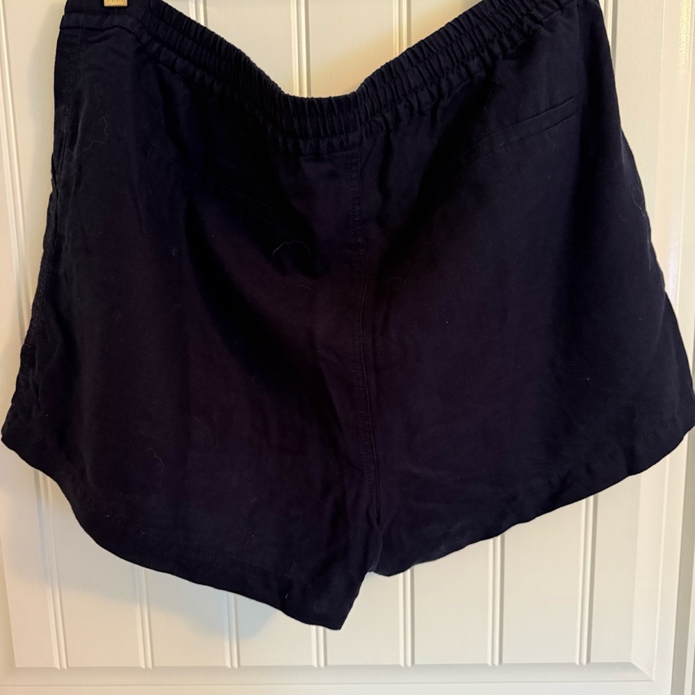 Summer is coming!! J. Crew Navy Linen Shorts Classic Fit